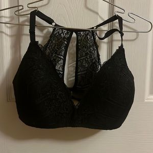 Black padded bralette